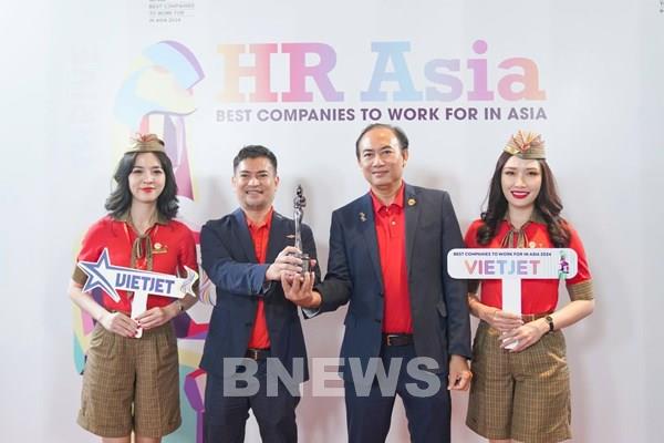  Vietjet được vinh danh "Nơi làm việc tốt nhất châu Á 2024"