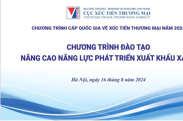 Nâng cao năng lực phát triển xuất khẩu xanh cho doanh nghiệp