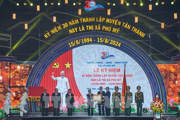 Phú Mỹ sẽ trở thành thành phố cảng biển tầm cỡ khu vực và thế giới