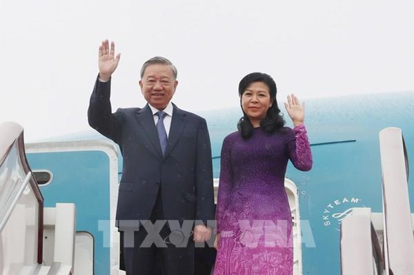 Tổng Bí thư, Chủ tịch nước Tô Lâm và Phu nhân thăm cấp Nhà nước tới Cộng hòa Nhân dân Trung Hoa
