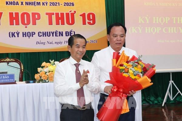 Ông Võ Tấn Đức được bầu giữ chức Chủ tịch Ủy ban nhân dân tỉnh Đồng Nai