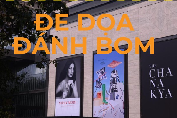 Nhiều trung tâm thương mại tại thủ đô của Ấn Độ bị đe đọa đánh bom