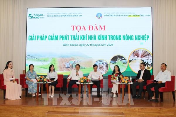 Giảm phát thải khí nhà kính trong sản xuất nông nghiệp