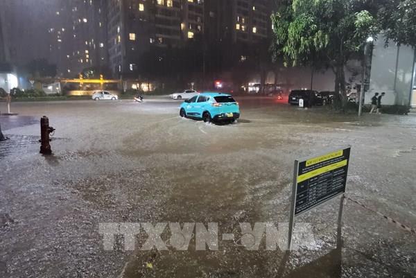Cảnh báo Hà Nội mưa rất to vào chiều tối và đêm nay