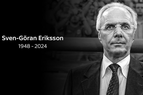 Cựu HLV Sven-Goran Eriksson qua đời ở tuổi 76