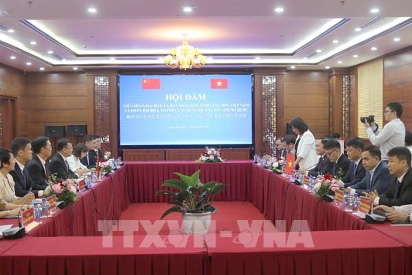 Thúc đẩy giao thương giữa tỉnh Lạng Sơn và Sùng Tả (Trung Quốc)
