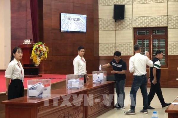 Đấu giá đất tại huyện Phúc Thọ, Hà Nội: Giá trúng cao nhất gần 47 triệu đồng/m2