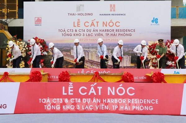 Cất nóc chung cư nhà ở xã hội và khánh thành Phà BayView Cát Bà