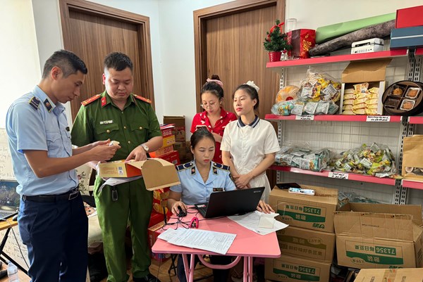 Xử phạt một Tiktok shop bán hàng nhập lậu