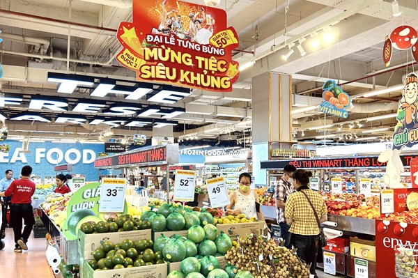 WinMart đáp ứng đủ nhu cầu mua sắm của người tiêu dùng dịp nghỉ lễ 2/9