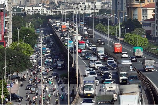 Hà Nội: Nhiều tuyến đường ùn tắc trong ngày đầu nghỉ lễ Quốc khánh 2/9