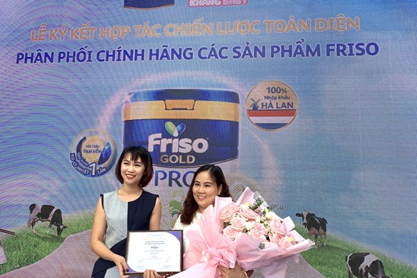 Friso Gold hợp tác cùng chuỗi cửa hàng dành cho mẹ và bé 