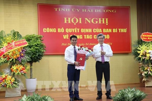 Thiếu tướng Lê Ngọc Châu giữ chức Phó Bí thư Tỉnh ủy Hải Dương