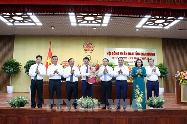 Ông Lê Ngọc Châu được bầu giữ chức Chủ tịch Ủy ban nhân dân tỉnh Hải Dương