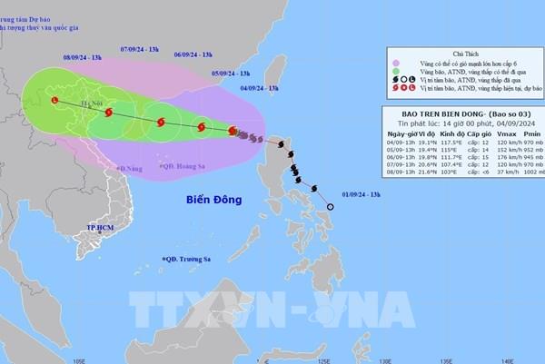 Ưu tiên dự báo, cảnh báo kịp thời và chính xác về bão số 3