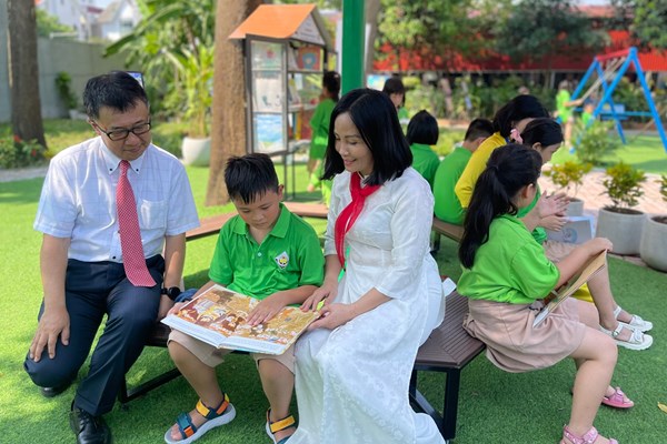 Canon đầu tư gần 2,6 tỷ đồng thực hiện công trình Công viên xanh hữu nghị