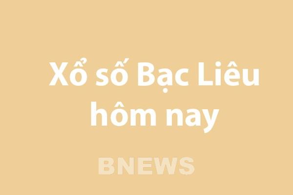 XSBL 21/10. Kết quả xổ số Bạc Liêu hôm nay 21/10/2025. XSBL ngày 21/10