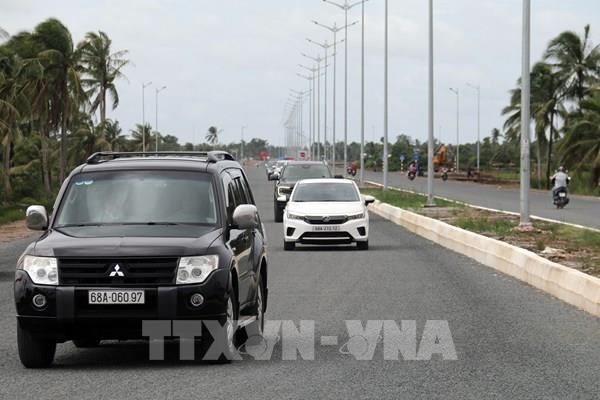 Thông xe tuyến đường bộ ven biển Kiên Giang