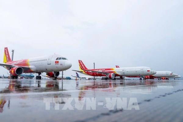 Sân bay Nội Bài đóng cửa đến 21h ngày 7/9 để tránh bão số 3