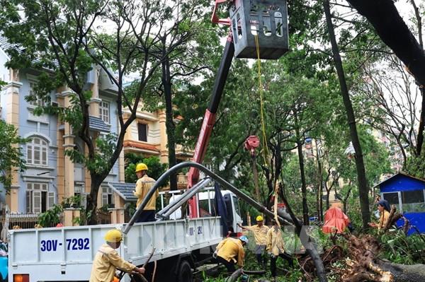 Trong ngày 8/9, Hà Nội sẽ cấp điện trở lại cho 100% trạm bơm tiêu