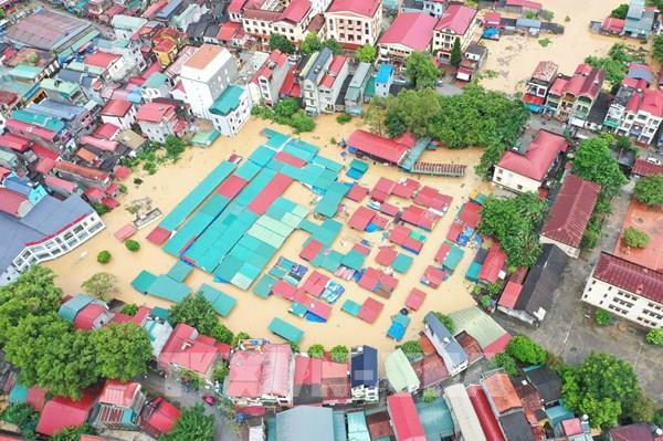 Chùm ảnh Lạng Sơn thiệt hại nặng do bão số 3