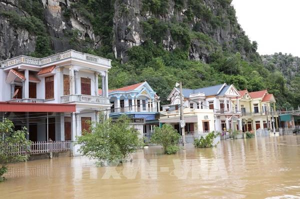 Ninh Bình: Hơn 600 hộ tại thôn Kênh Gà bị cô lập do ảnh hưởng bão số 3
