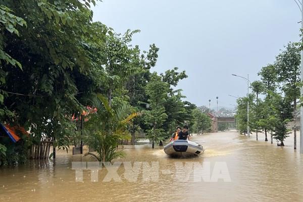 Mưa lớn kéo dài, Yên Bái và Lào Cai nâng cấp độ rủi ro thiên tai lên cấp 3