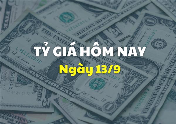 Tỷ giá hôm nay 13/9: Giá đồng bạc xanh tăng, giảm trái chiều