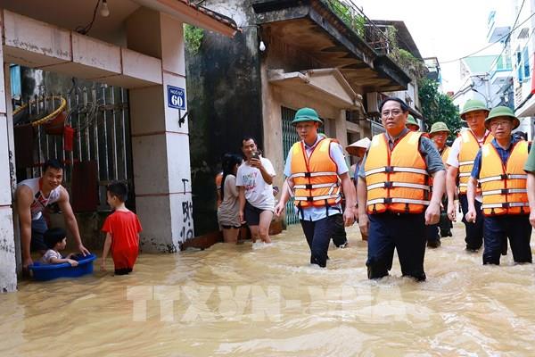 Thủ tướng Phạm Minh Chính trực tiếp chỉ đạo ứng phó, khắc phục lũ lụt tại Bắc Giang