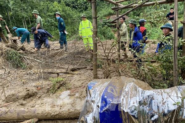 Lào Cai: Tìm thấy thêm một số nạn nhân mất tích do sạt lở ở huyện Bảo Yên, Bắc Hà