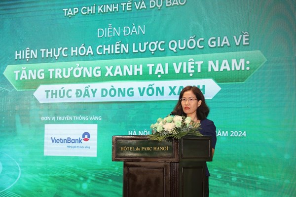 Nhiều chính sách tài chính xanh sẽ thúc đẩy tăng dòng vốn xanh