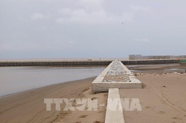 Kè ngầm chắn sóng tại Sóc Trăng giảm nguy cơ xâm thực do sóng biển