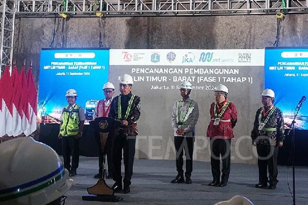 Indonesia khởi công xây dựng tuyến tàu điện ngầm Đông-Tây Jakarta