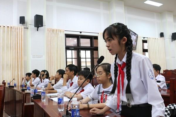 "Cử tri" trẻ em Bến Tre trăn trở về bạo lực học đường