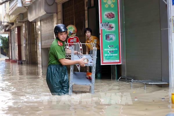 Chỉ còn vài điểm ngập úng tại Hà Nội