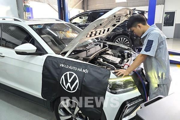 Tham quan xưởng dịch vụ Volkswagen tiêu chuẩn toàn cầu tại Hà Nội