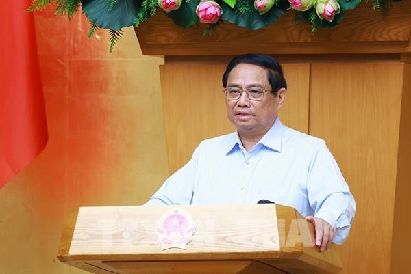 Thủ tướng Phạm Minh Chính chủ trì phiên họp Chính phủ chuyên đề xây dựng pháp luật tháng 9 năm 2024