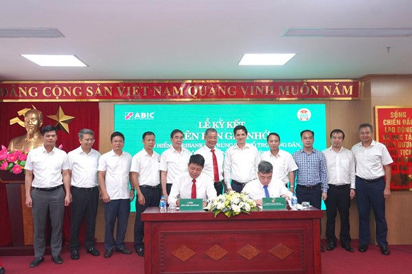 Bảo hiểm Agribank phối hợp Hội Nông dân triển khai bảo hiểm nông nghiệp