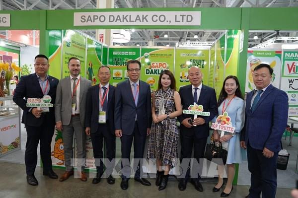 Việt Nam quảng bá sản phẩm tại hội chợ ẩm thực quốc tế tại Nga