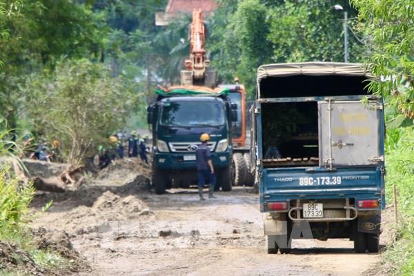 Bắc Kạn khẩn trương khắc phục sự cố sạt lở và vỡ đập bùn thải chì kẽm do ảnh hưởng thiên tai