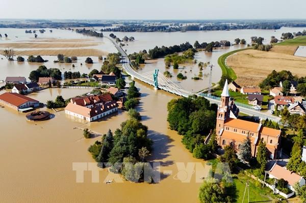 Biến đổi khí hậu làm gia tăng nguy cơ lũ lụt ở Trung Âu