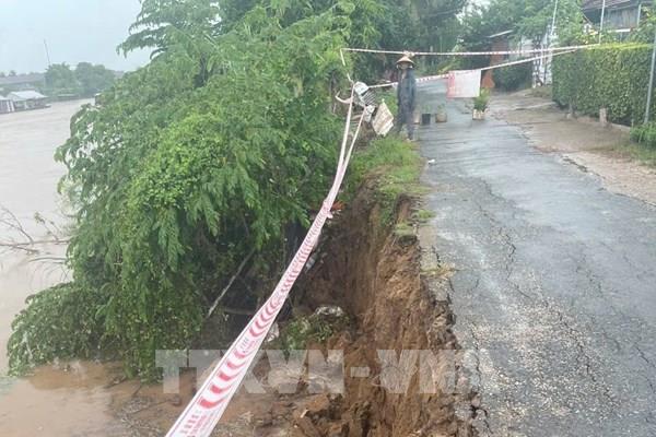 An Giang liên tục xảy ra sạt lở bờ sông