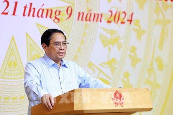 Thủ tướng Phạm Minh Chính chủ trì làm việc với các Tập đoàn, doanh nghiệp tư nhân lớn góp phần phát triển đất nước