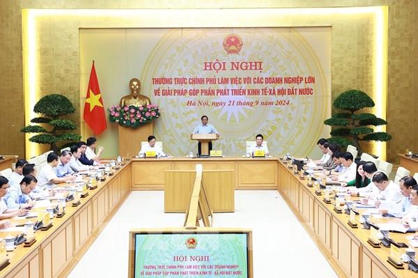 Thủ tướng Phạm Minh Chính: Tháo gỡ khó khăn cho doanh nghiệp cũng là tháo gỡ khó khăn cho nền kinh tế