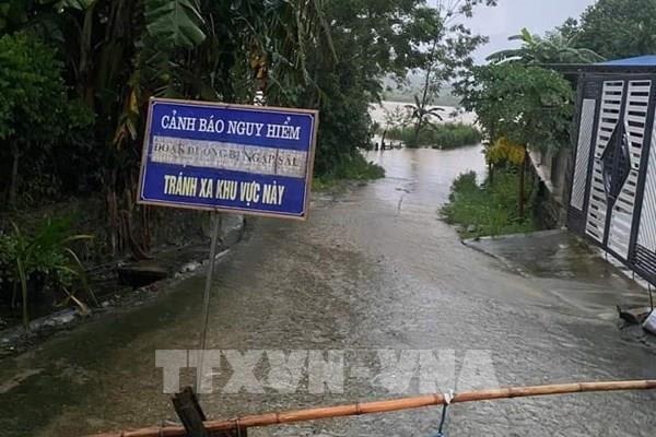 Mưa lớn gây ngập úng cục bộ, Hà Tĩnh cho hàng nghìn học sinh nghỉ học để đảm bảo an toàn