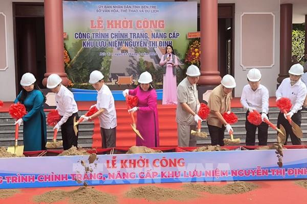 Bến Tre nâng cấp Khu lưu niệm Nguyễn Thị Định