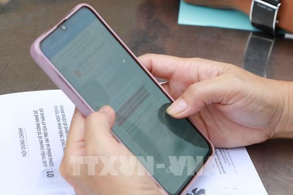 Phát huy hiệu quả vai trò của Tổ công nghệ số cộng đồng