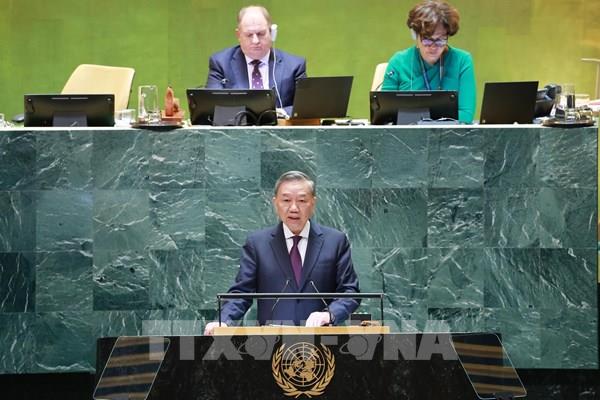 Toàn văn phát biểu của Tổng Bí thư, Chủ tịch nước tại phiên thảo luận chung cấp cao Đại hội đồng Liên hợp quốc khoá 79