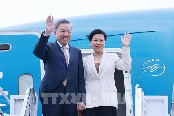 Tổng Bí thư, Chủ tịch nước Tô Lâm bắt đầu chuyến thăm cấp Nhà nước tới Cuba