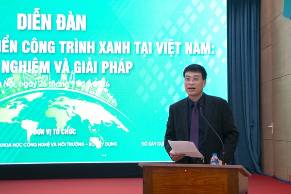 Tiềm năng phát triển công trình xanh còn rất lớn  